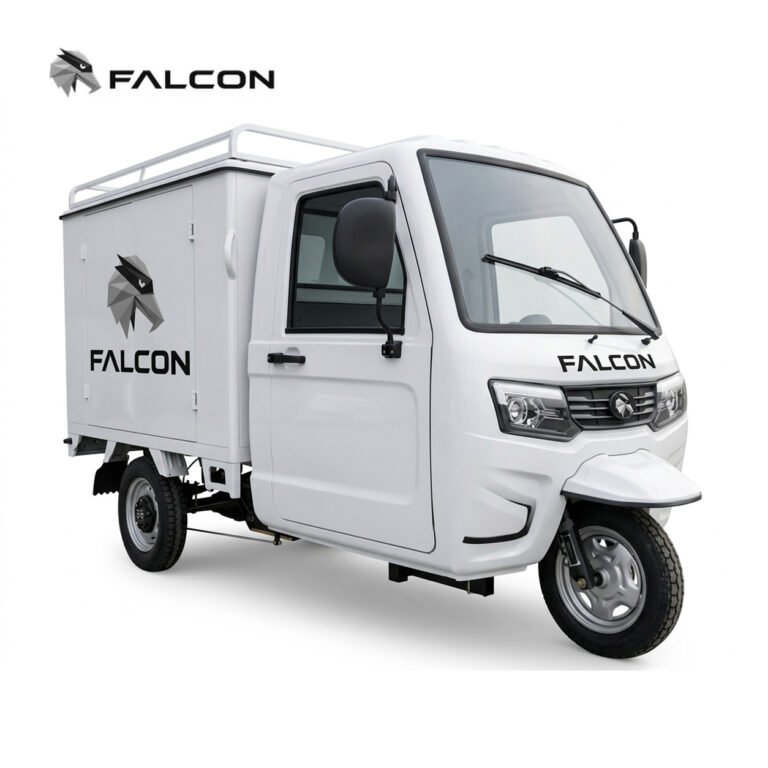 Full-Cab Enclosed Electric Delivery Tricycle ZH-XH001